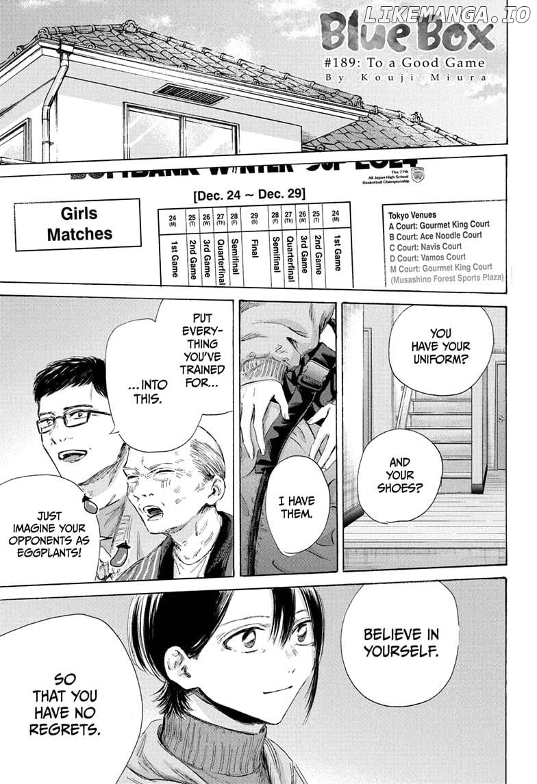 Blue Box, Chapter 189 image 01